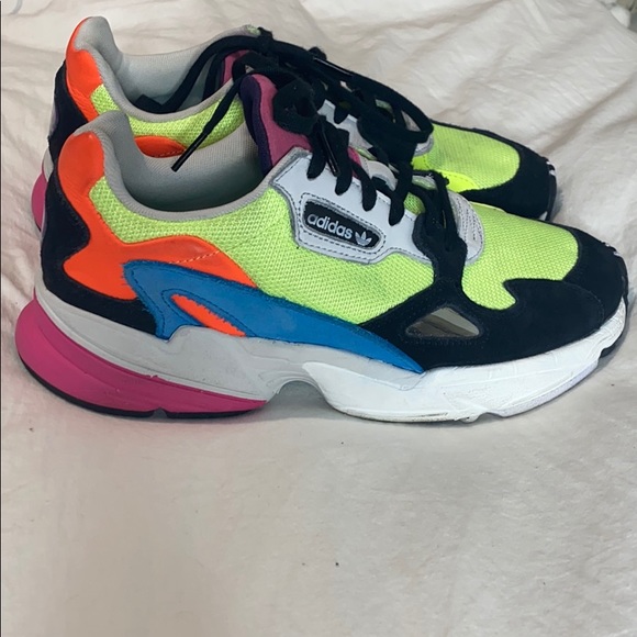 adidas falcon hi res yellow